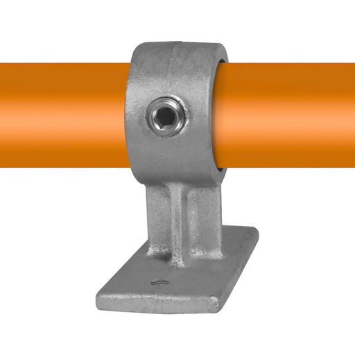 Rohrverbinder aus Stahl galvanisiert Handlaufhalterung geschlossen