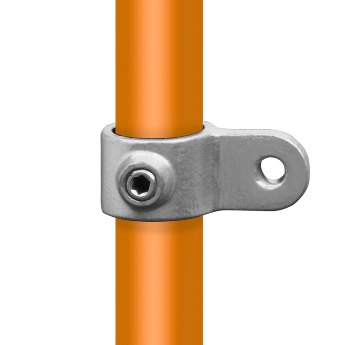 Rohrverbinder aus Stahl galvanisiert Gelenkauge einfach