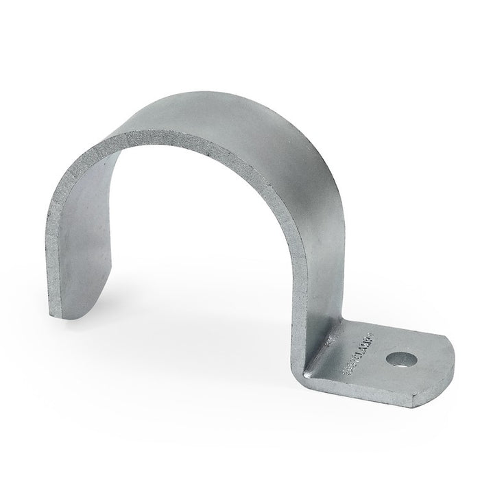 Rohrschelle Ø 48,3 mm, aus Stahl galvanisiert, ohne Rohr