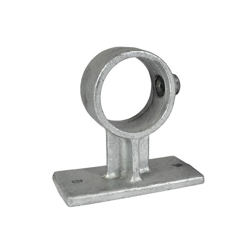 Rohrverbinder Handlaufhalterung, aus Stahl galvanisiert, ohne Rohr Ø 48,3 mm